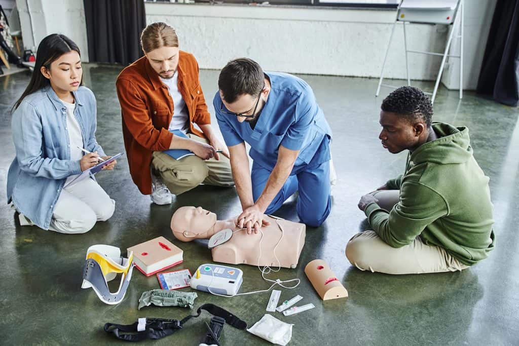 Affordable CPR class in Houston taught by certified instructor